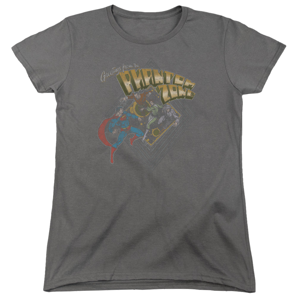 Superman Zod Greetings - Women's T-Shirt Women's T-Shirt Superman