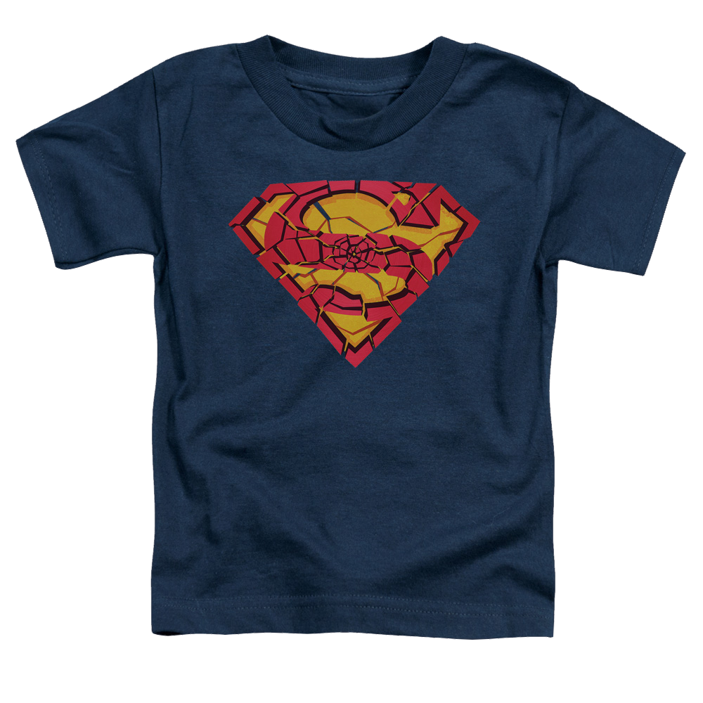 Superman Shattered Shield - Toddler T-Shirt Toddler T-Shirt Superman
