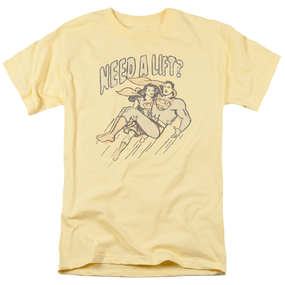 Superman Need A Lift - Men's Regular Fit T-Shirt Men's Regular Fit T-Shirt Superman