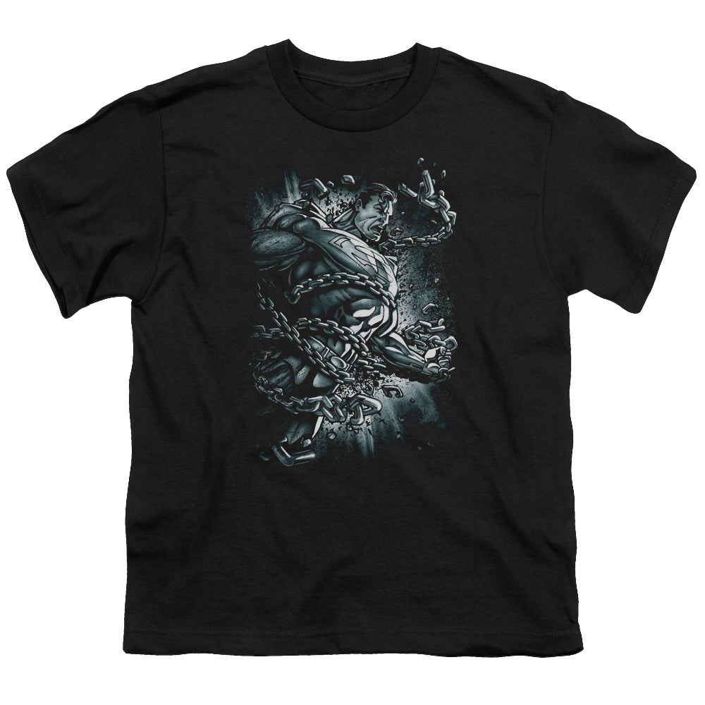 Superman Break Free - Youth T-Shirt Youth T-Shirt (Ages 8-12) Superman