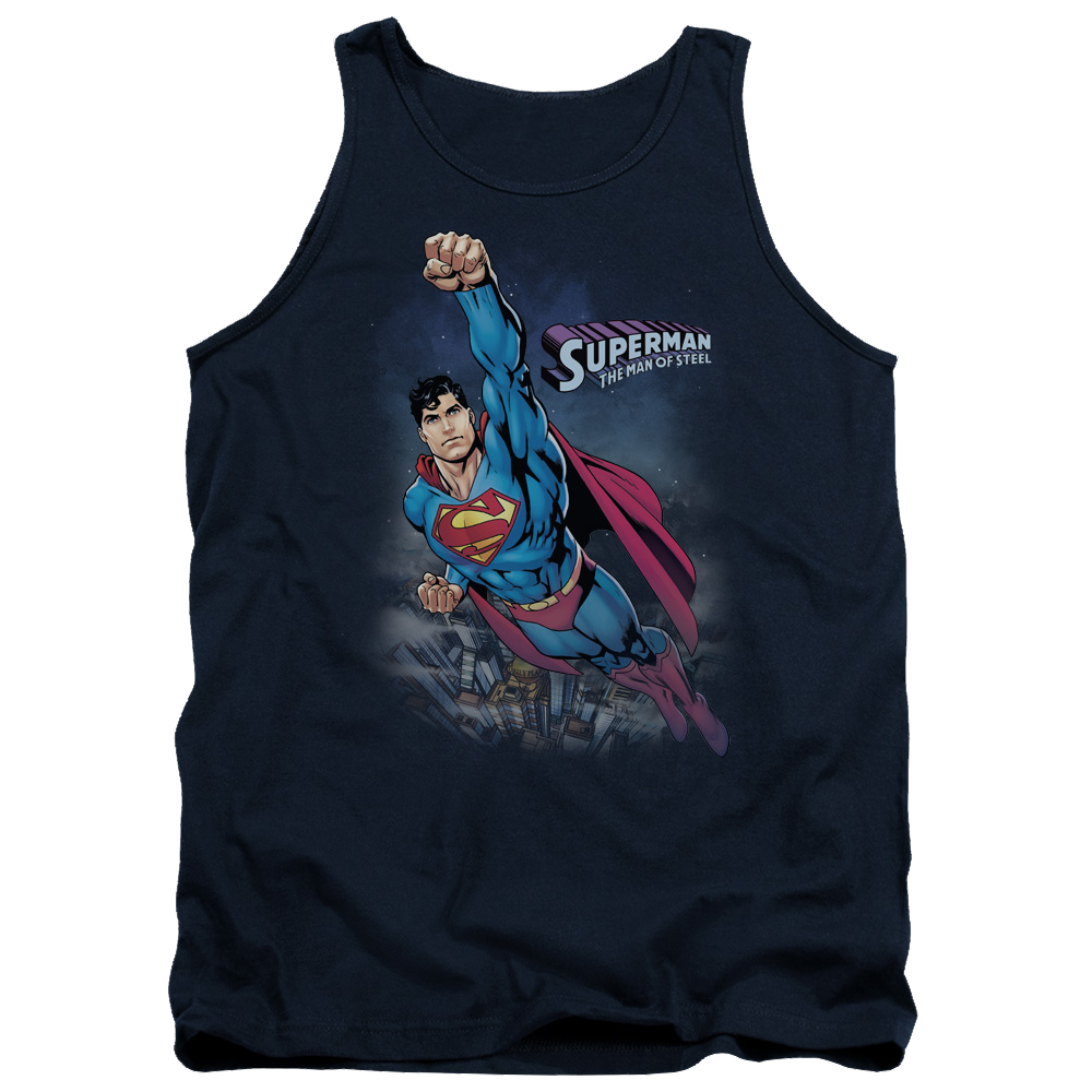 Superman Twilight Flight - Men's Tank Top Men's Tank Superman