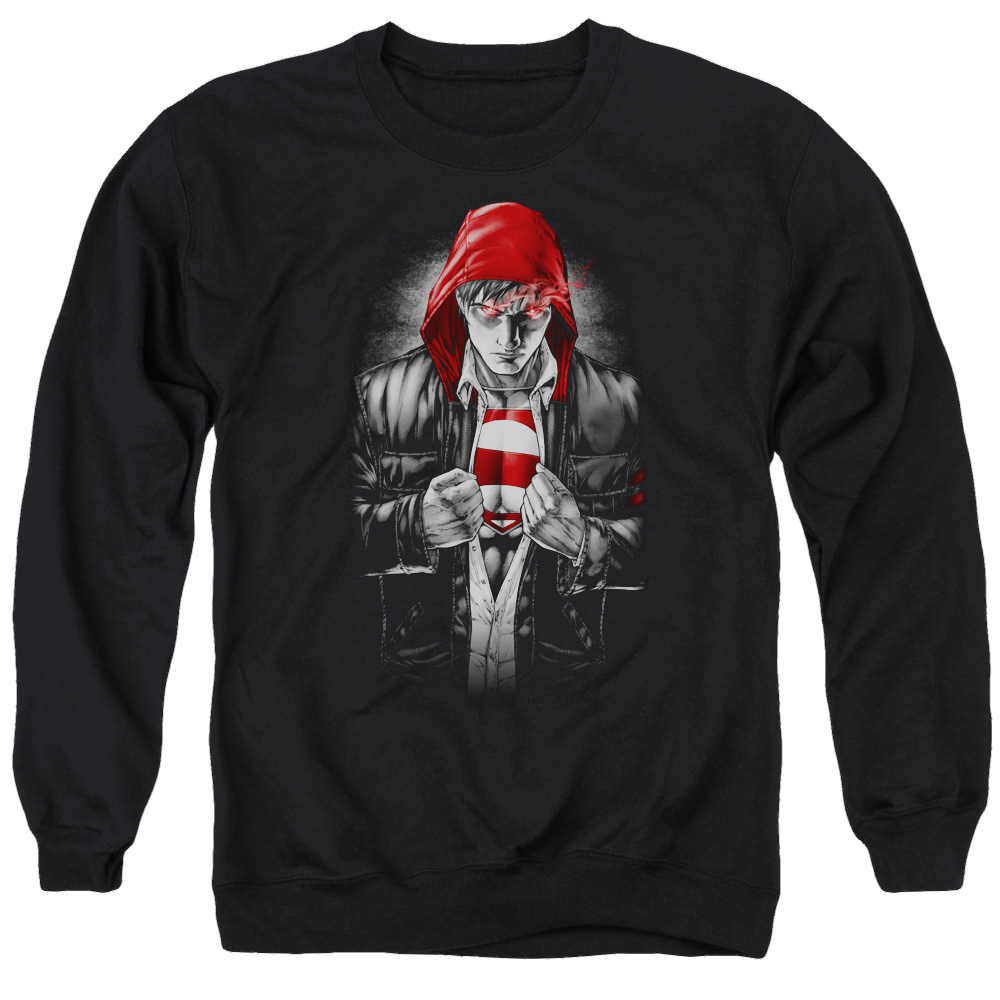 Superman Earth One - Men's Crewneck Sweatshirt Men's Crewneck Sweatshirt Superman