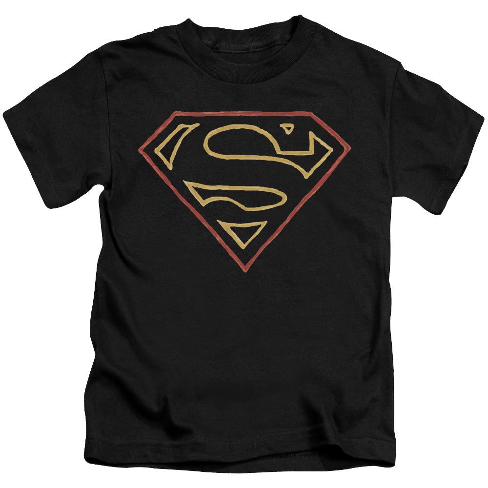 Superman Colored Shield - Kid's T-Shirt Kid's T-Shirt (Ages 4-7) Superman