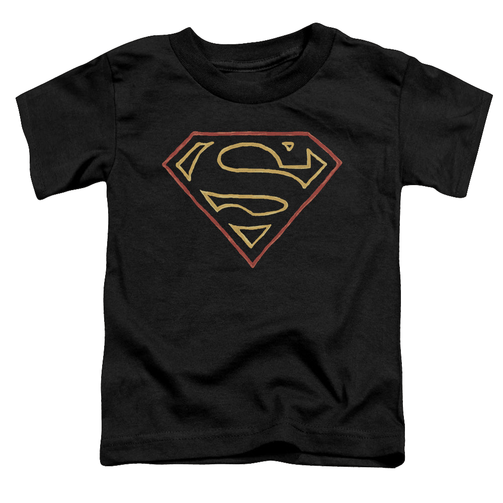 Superman Colored Shield - Toddler T-Shirt Toddler T-Shirt Superman