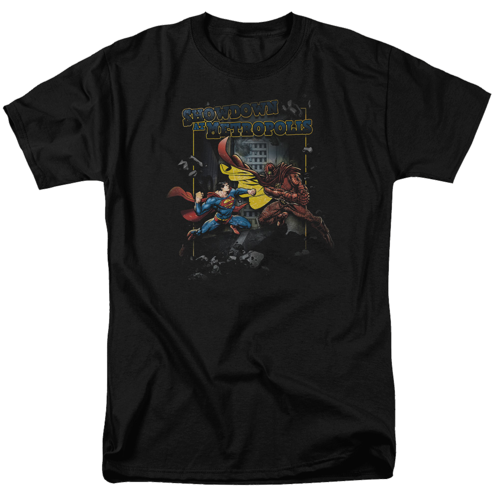 Superman Showdown - Men's Regular Fit T-Shirt Men's Regular Fit T-Shirt Superman