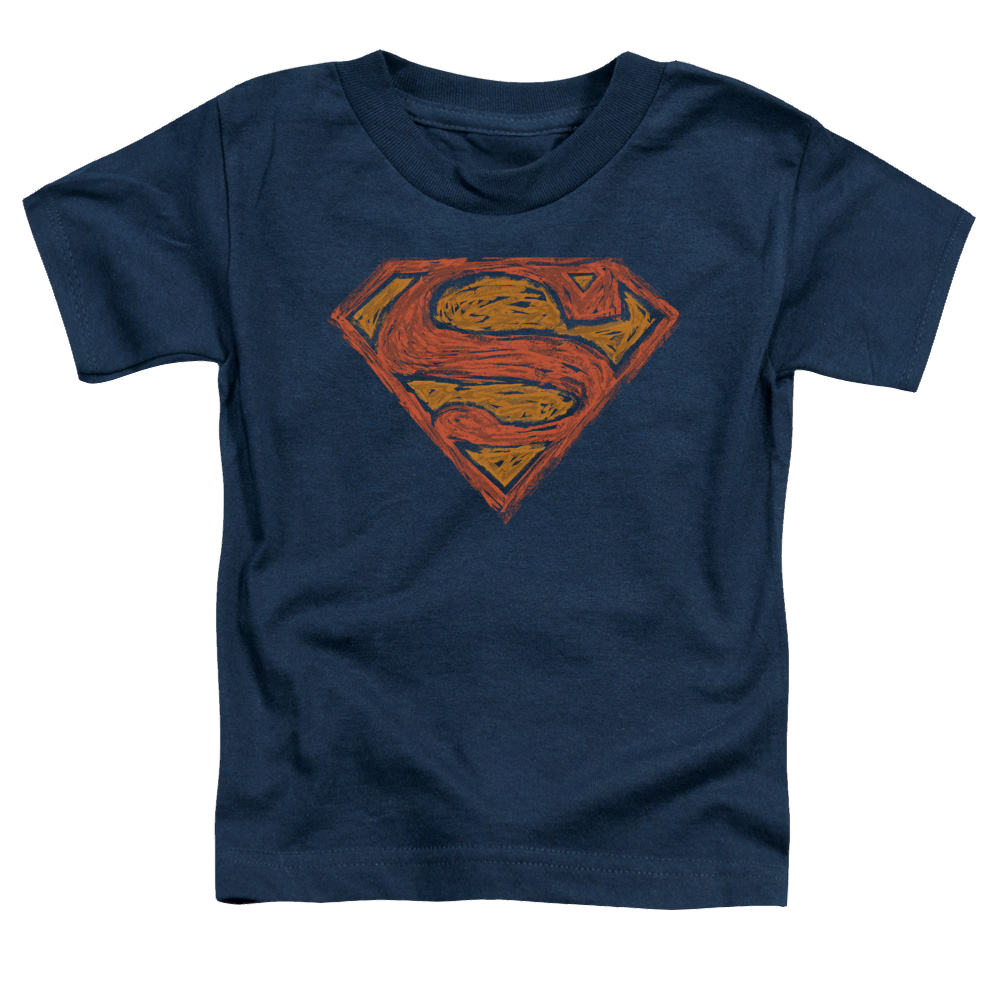 Superman Messy S - Toddler T-Shirt Toddler T-Shirt Superman