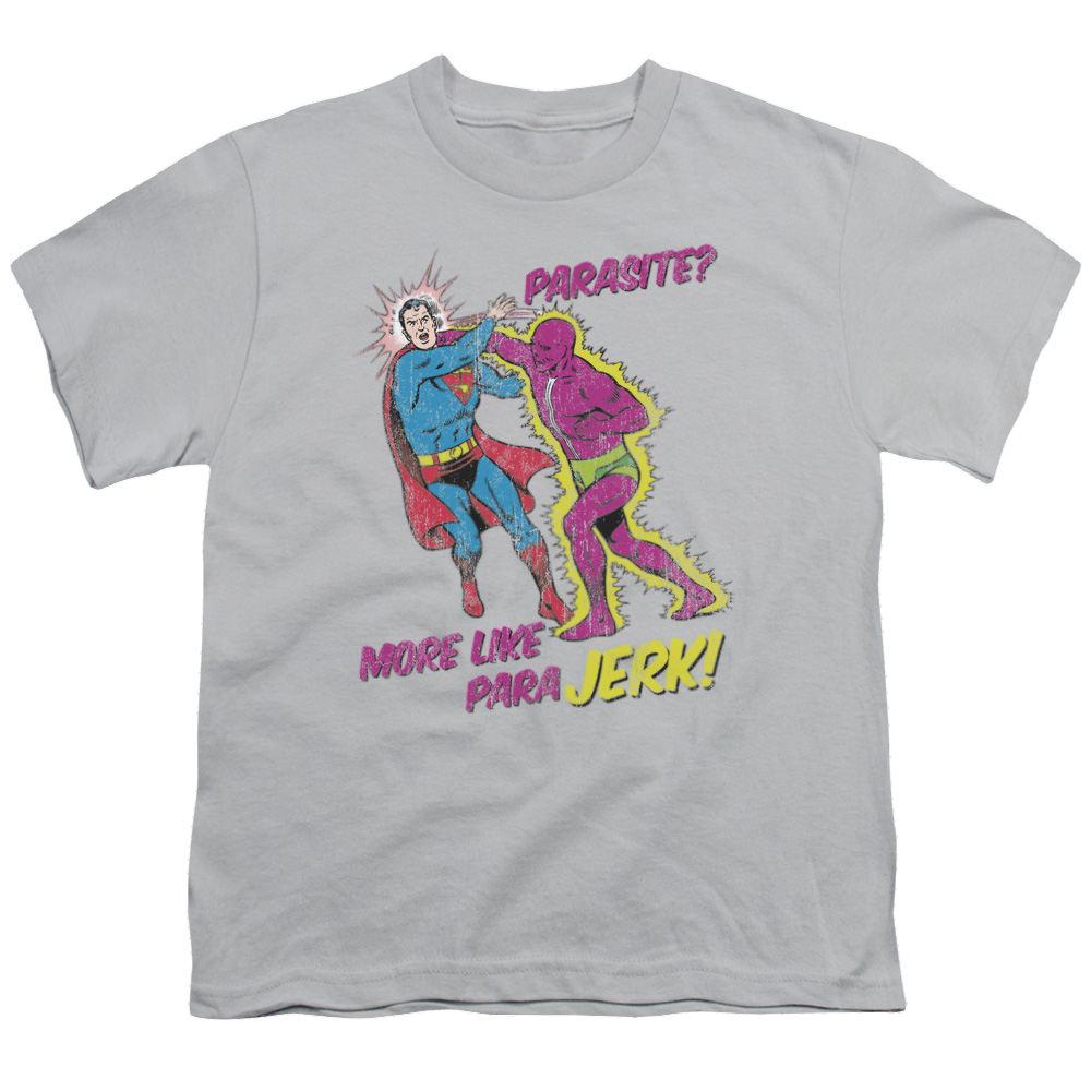 Superman Parajerk - Youth T-Shirt Youth T-Shirt (Ages 8-12) Superman
