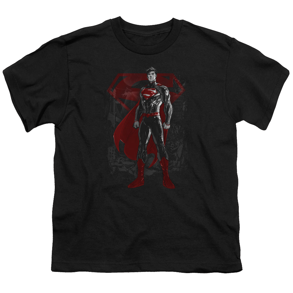 Superman Aftermath - Youth T-Shirt Youth T-Shirt (Ages 8-12) Superman