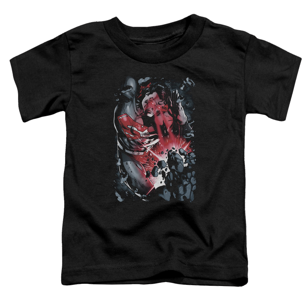 Superman Heat Blast - Toddler T-Shirt Toddler T-Shirt Superman