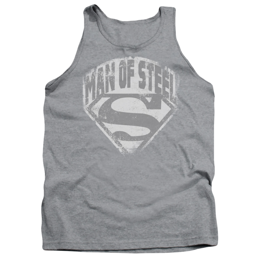 Superman Man Of Steel Shield - Men's Tank Top Men's Tank Superman