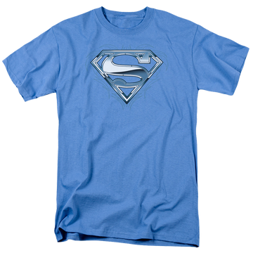 Superman Tribal Chrome Shield - Men's Regular Fit T-Shirt Men's Regular Fit T-Shirt Superman