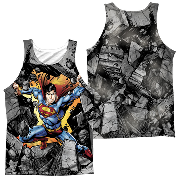 Superman Break On Through men's all-over print tank