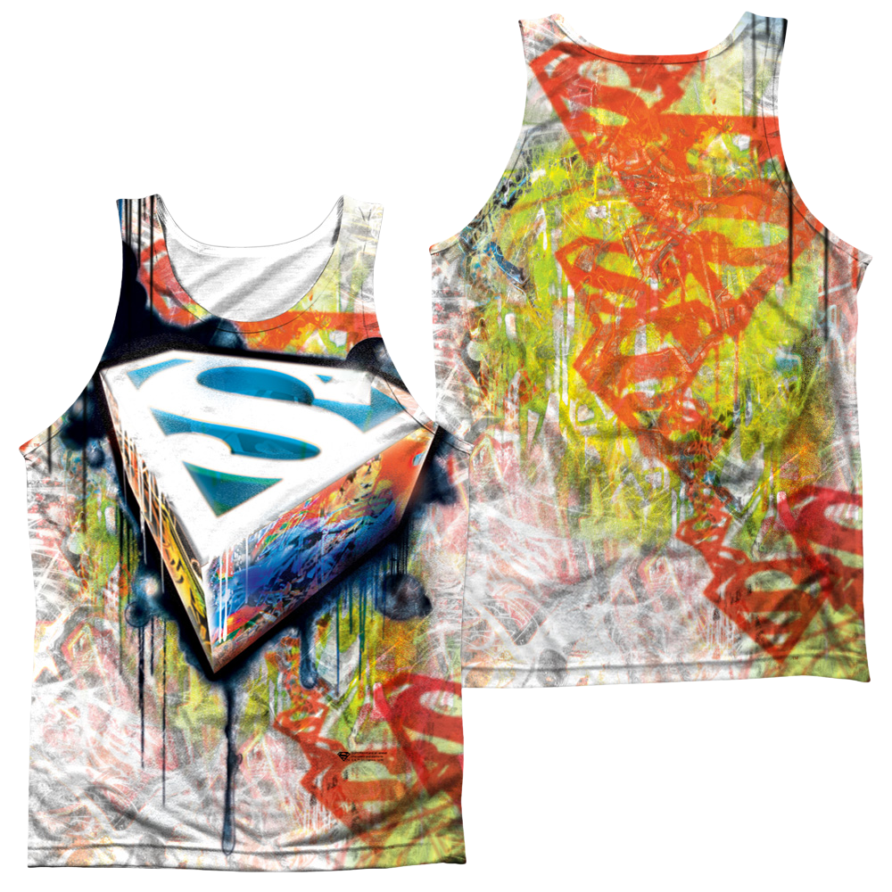 Superman Urban Shields - Men's All Over Print Tank Top Men's All Over Print Tank Superman