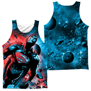 Superman Red Sun men's all-over print tank