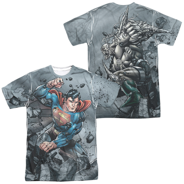 Superman Superman Vs Doomsday - Men's All-Over Print T-Shirt Men's All-Over Print T-Shirt Superman