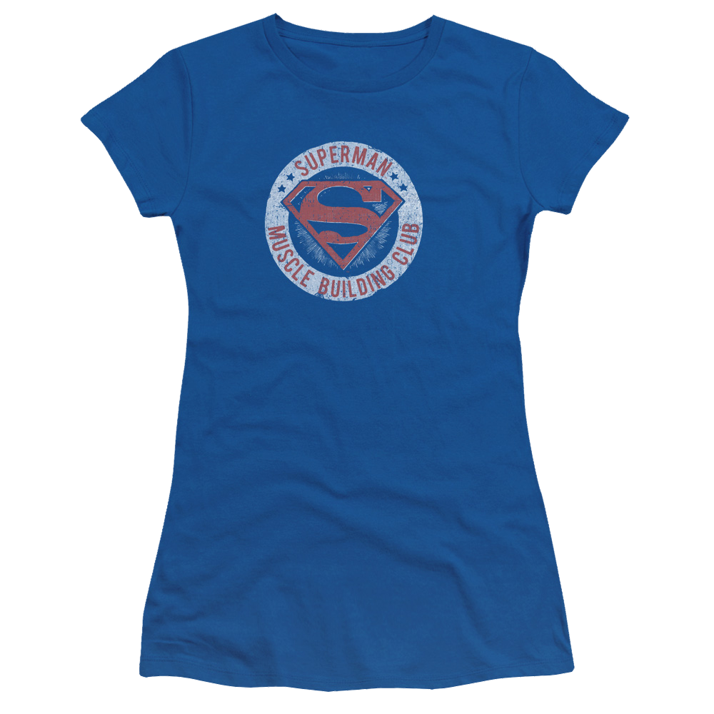 Superman Muscle Club - Juniors T-Shirt Juniors T-Shirt Superman