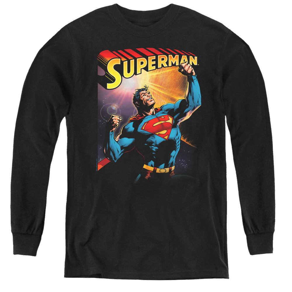 Superman Victory - Youth Long Sleeve T-Shirt Youth Long Sleeve T-Shirt Superman