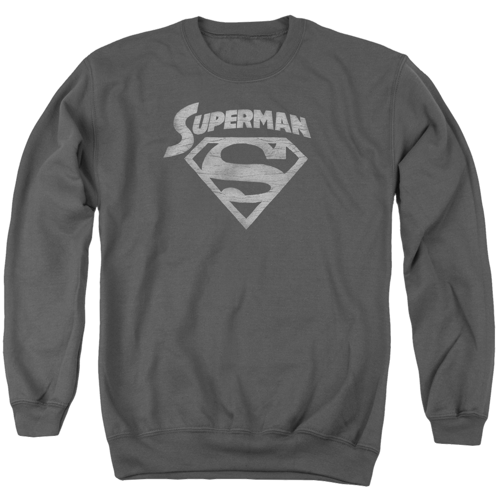 Superman Super Arch - Men's Crewneck Sweatshirt Men's Crewneck Sweatshirt Superman