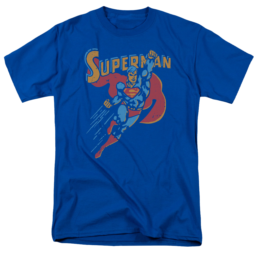 Superman Life Like Action - Men's Regular Fit T-Shirt Men's Regular Fit T-Shirt Superman