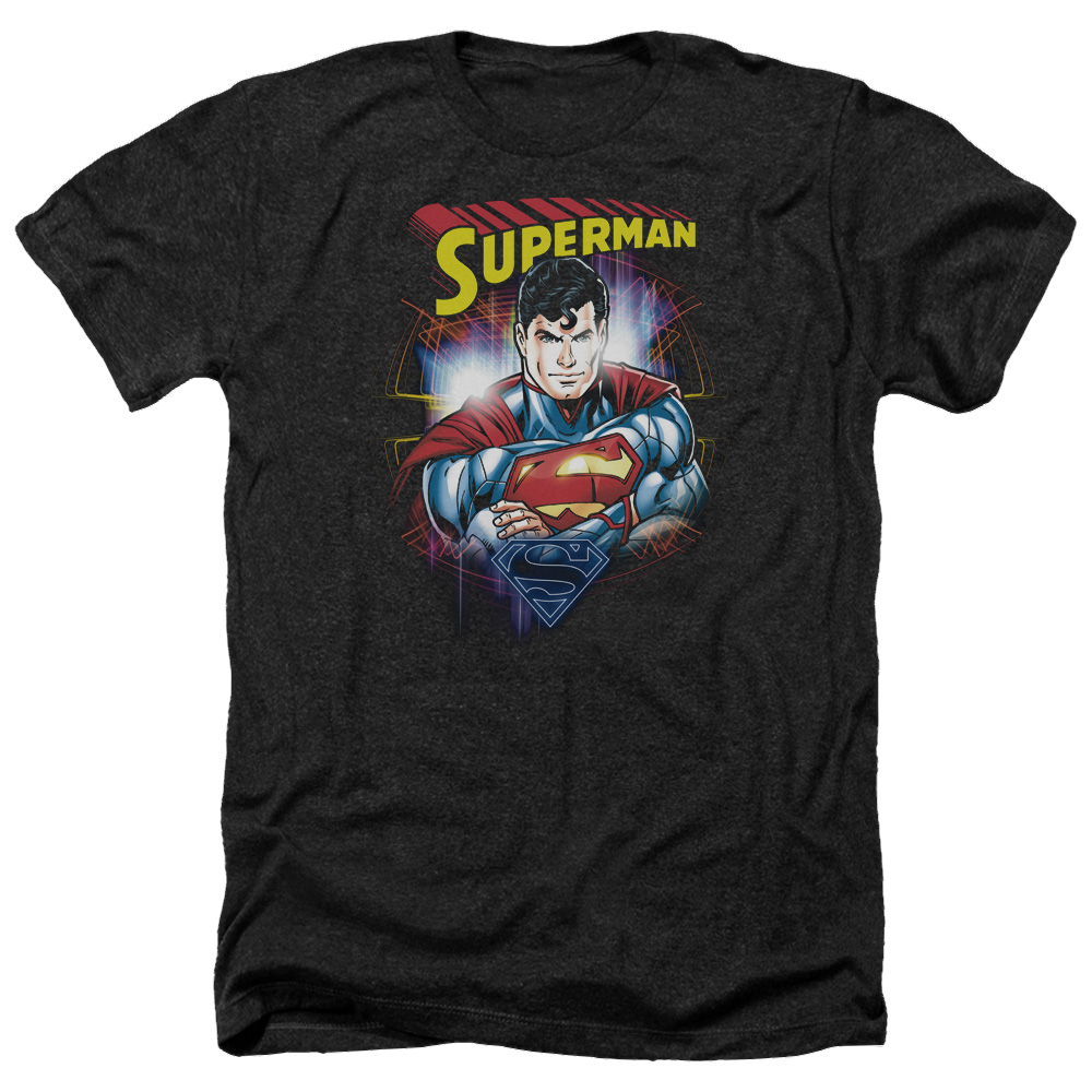 Superman Glam - Men's Heather T-Shirt Men's Heather T-Shirt Superman