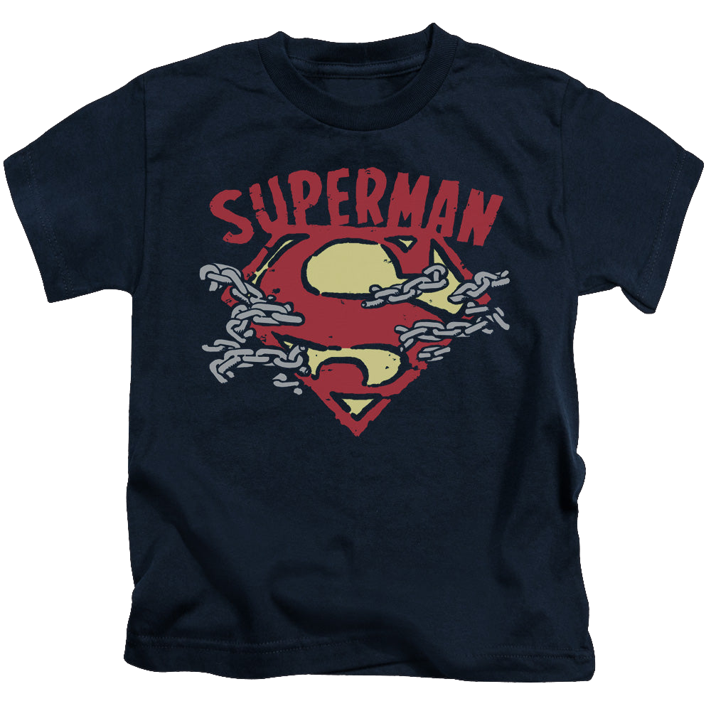 Superman Chain Breaking - Kid's T-Shirt Kid's T-Shirt (Ages 4-7) Superman