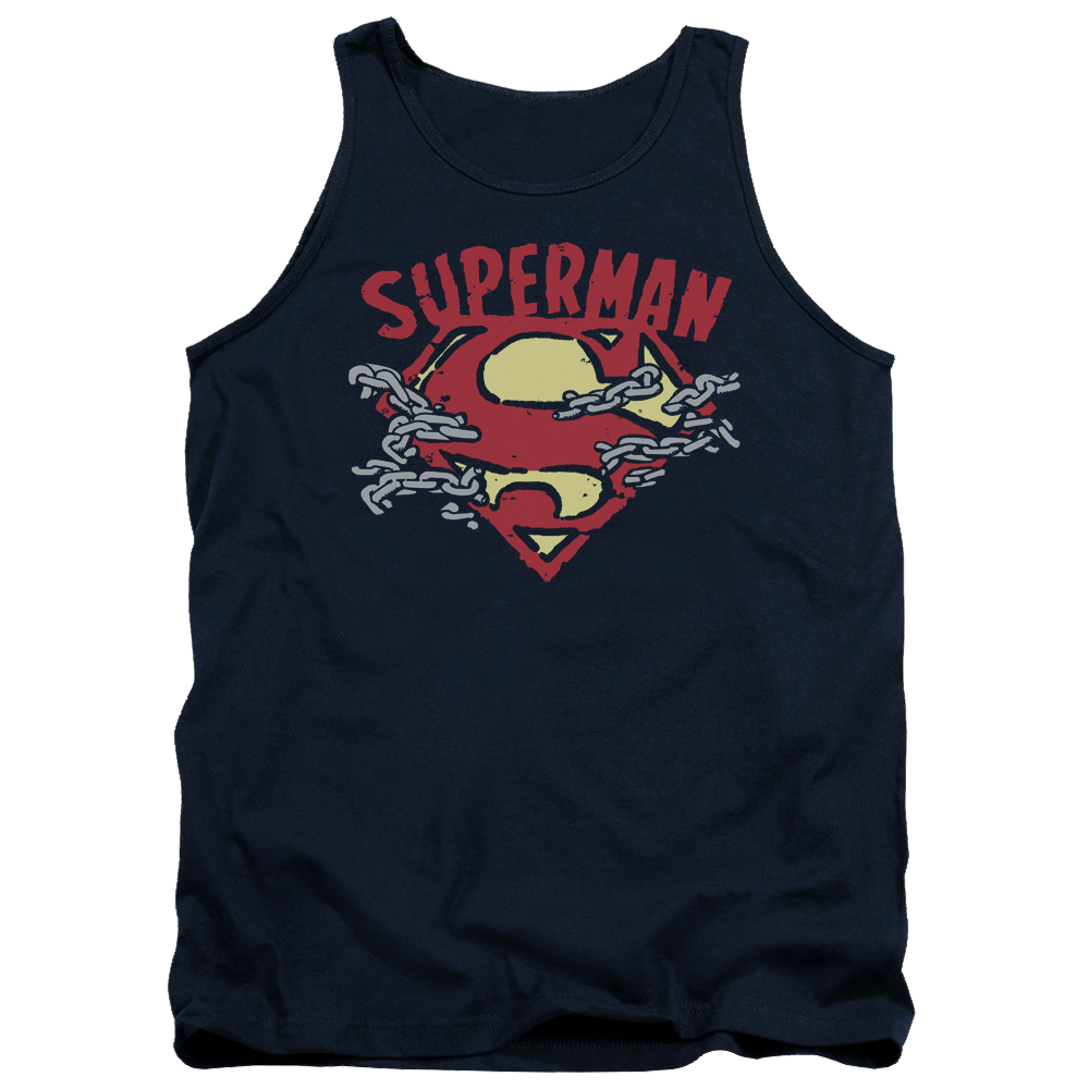 Superman Chain Breaking - Men's Tank Top Men's Tank Superman