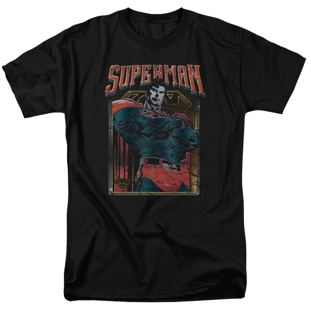Superman Head Bang - Men's Regular Fit T-Shirt Men's Regular Fit T-Shirt Superman