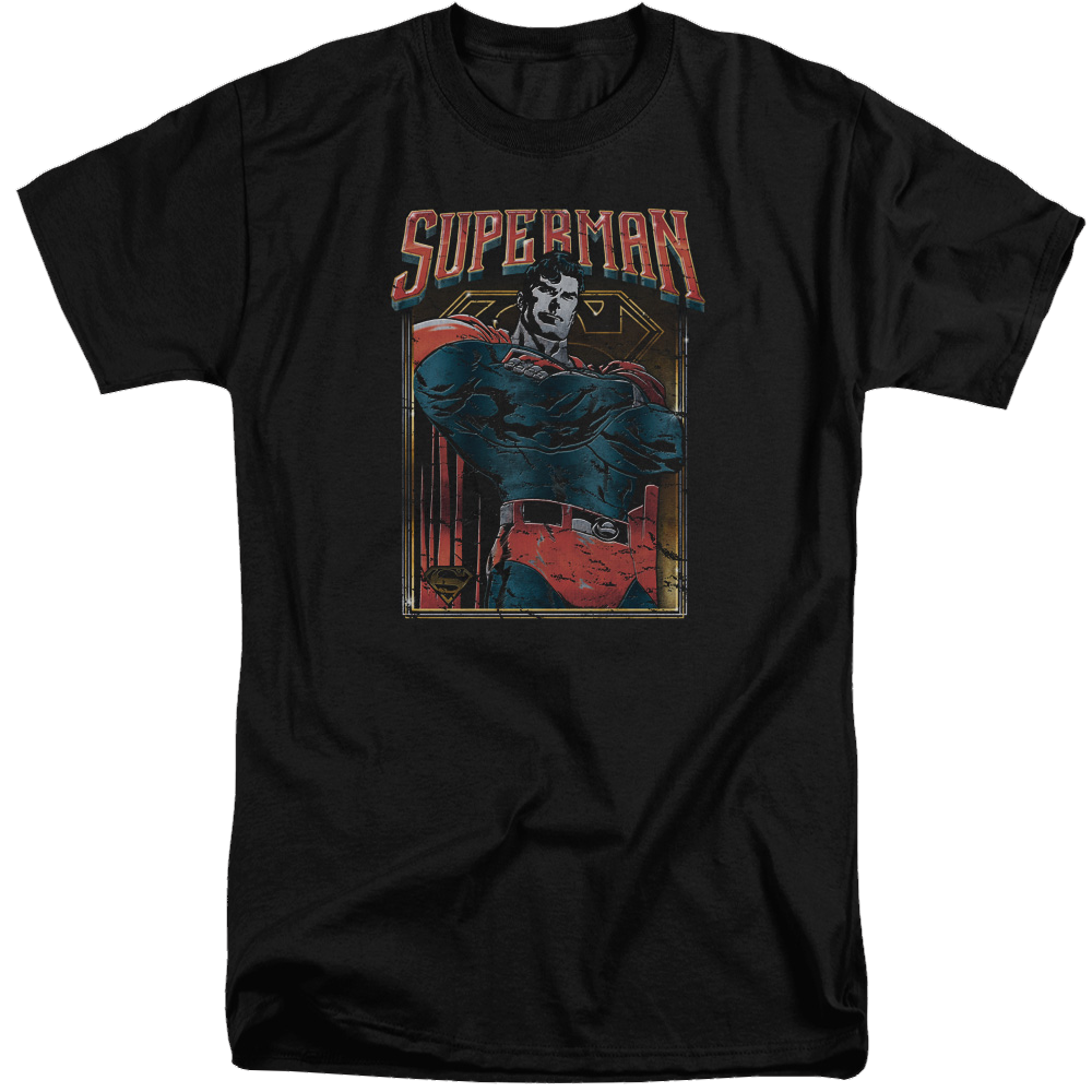 Superman Head Bang - Men's Tall Fit T-Shirt Men's Tall Fit T-Shirt Superman