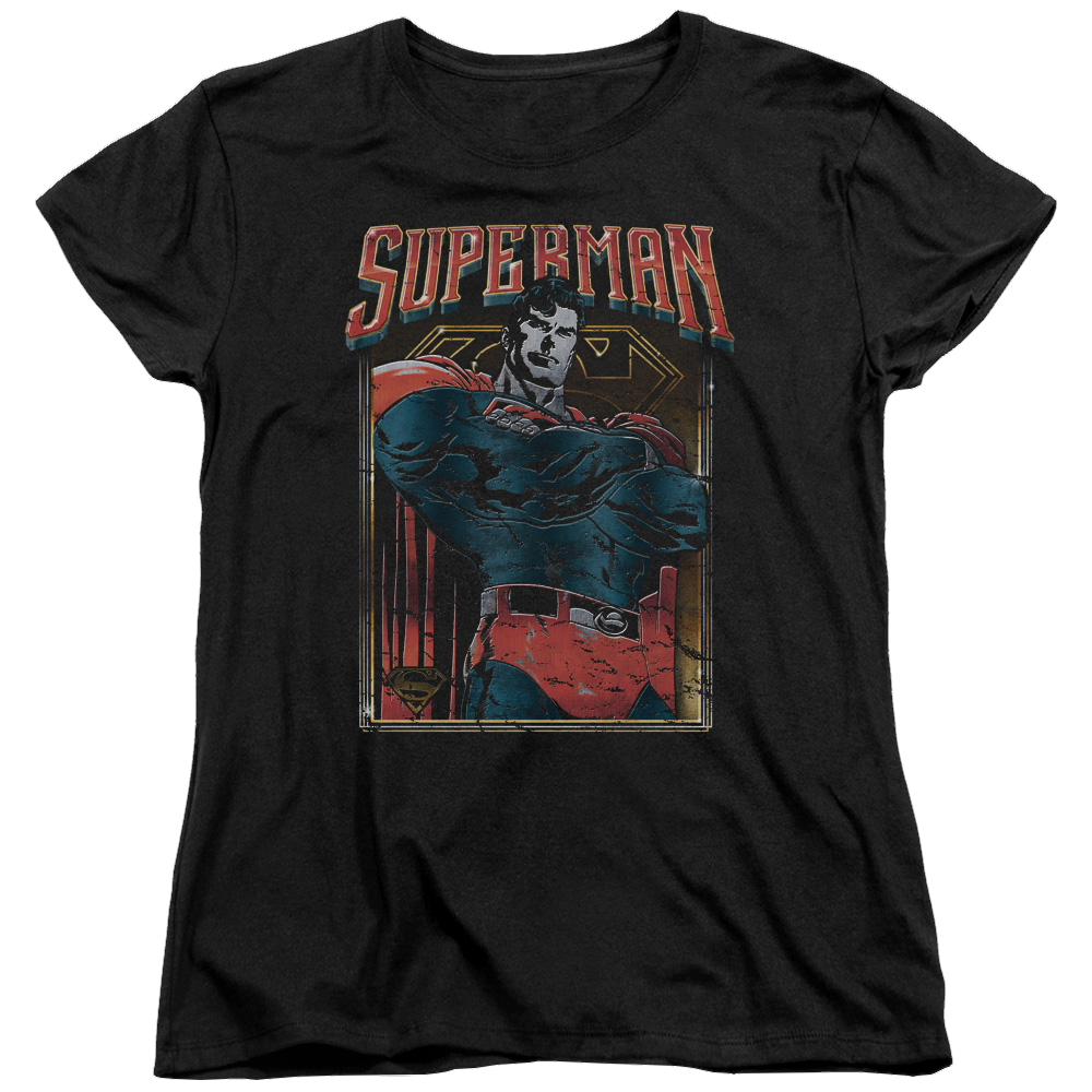 Superman Head Bang - Women's T-Shirt Women's T-Shirt Superman