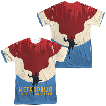 Superman Home men's all-over print t-shirt