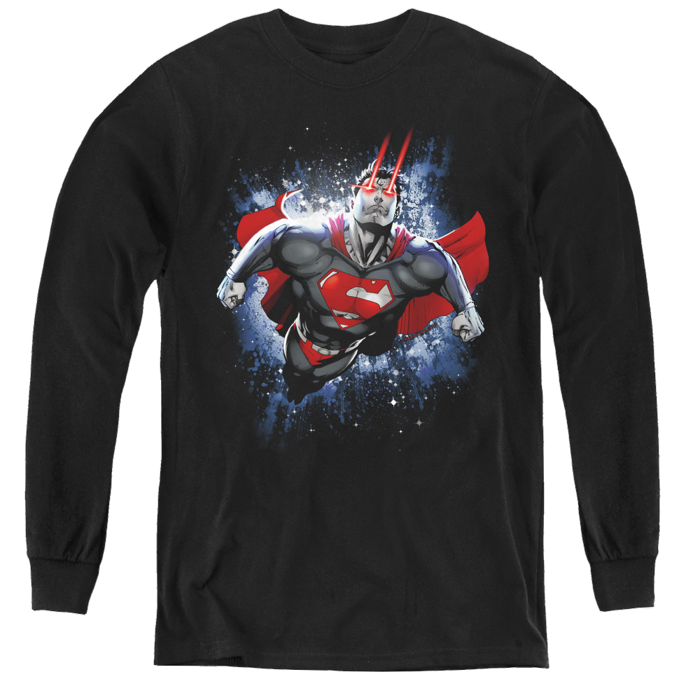 Superman Stardust - Youth Long Sleeve T-Shirt Youth Long Sleeve T-Shirt Superman