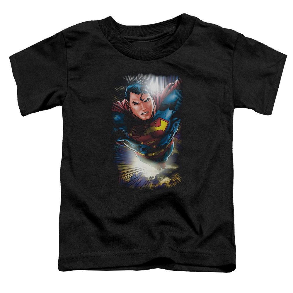 Superman In The Sky - Toddler T-Shirt Toddler T-Shirt Superman