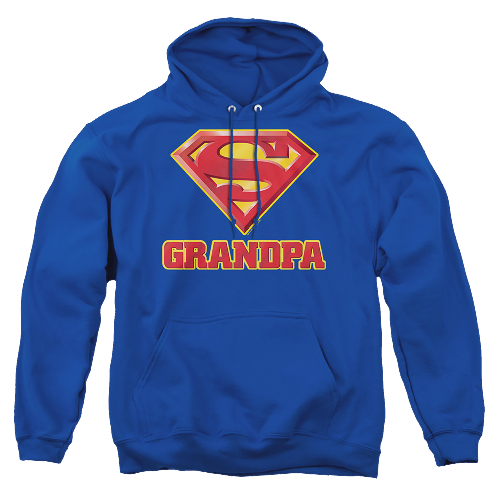 Superman Super Grandpa - Pullover Hoodie Pullover Hoodie Superman