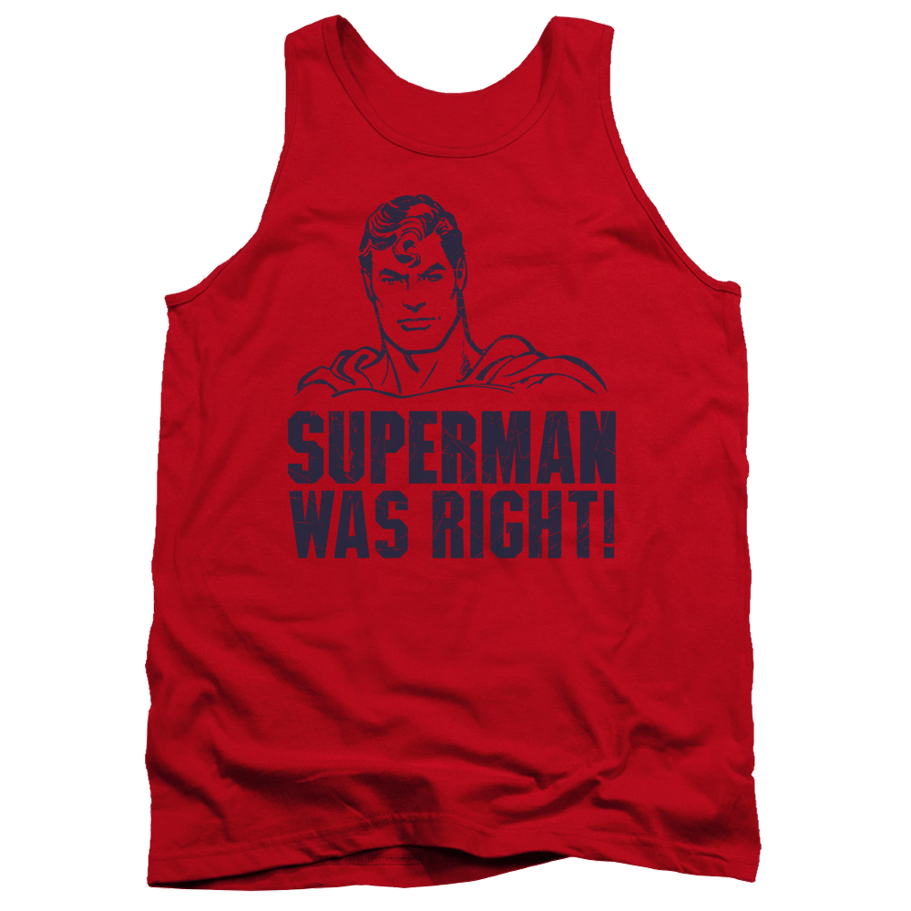 Superman Was Right - Men's Tank Top Men's Tank Superman