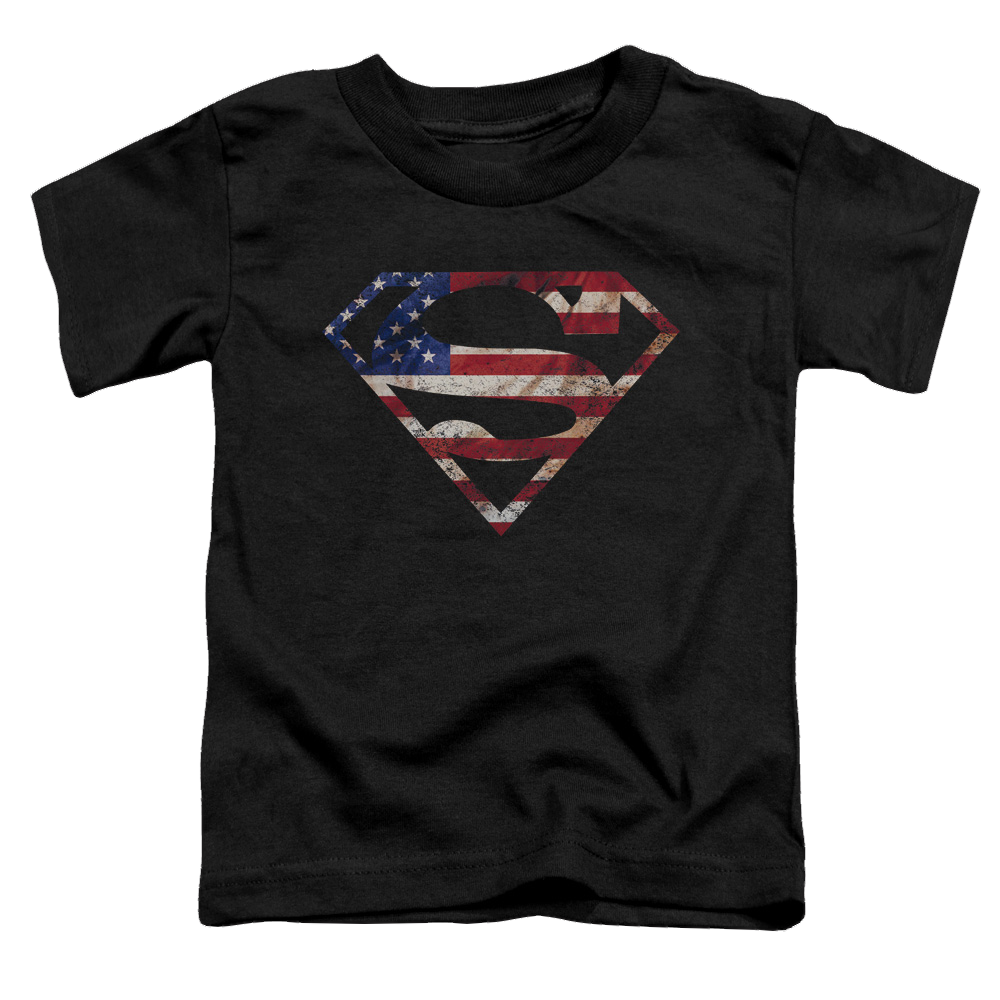 Superman Super Patriot - Toddler T-Shirt Toddler T-Shirt Superman