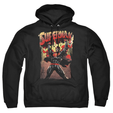 Superman Lift Up - Pullover Hoodie Pullover Hoodie Superman