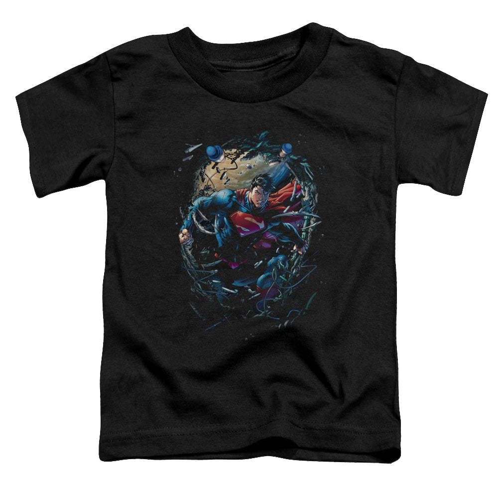 Superman Breaking Space - Toddler T-Shirt Toddler T-Shirt Superman