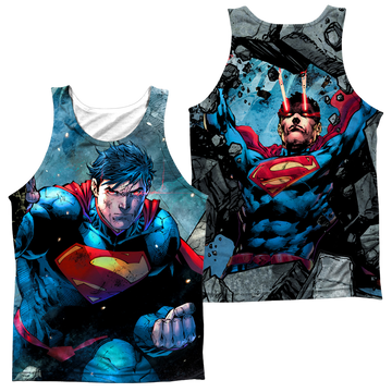 Superman Rumble men's all-over print tank
