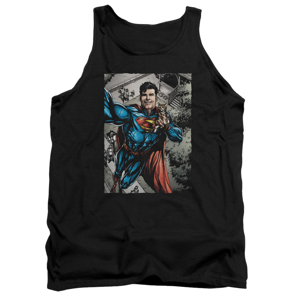 Superman Super Selfie - Men's Tank Top Men's Tank Superman