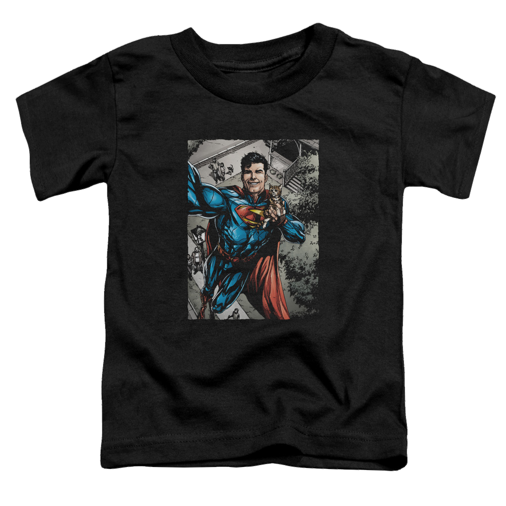 Superman Super Selfie - Toddler T-Shirt Toddler T-Shirt Superman