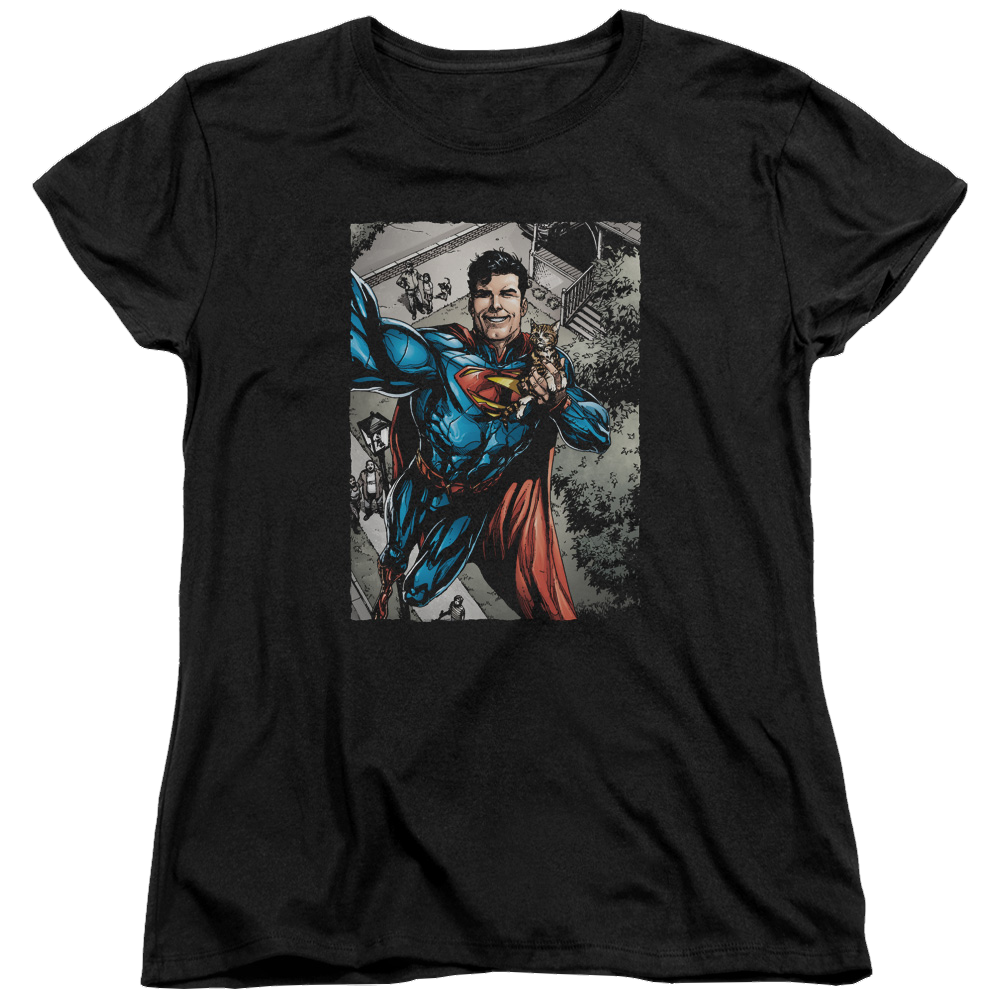 Superman Super Selfie - Women's T-Shirt Women's T-Shirt Superman