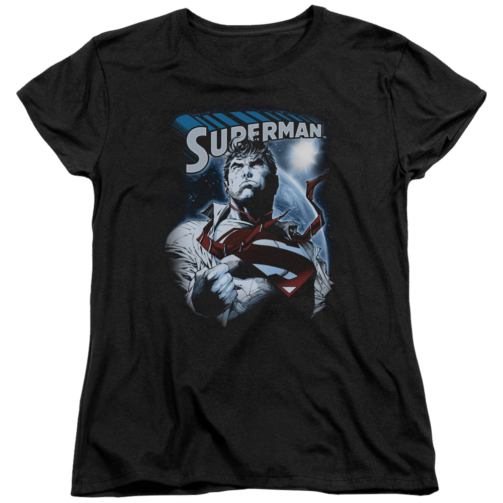 Superman Protect Earth - Women's T-Shirt Women's T-Shirt Superman