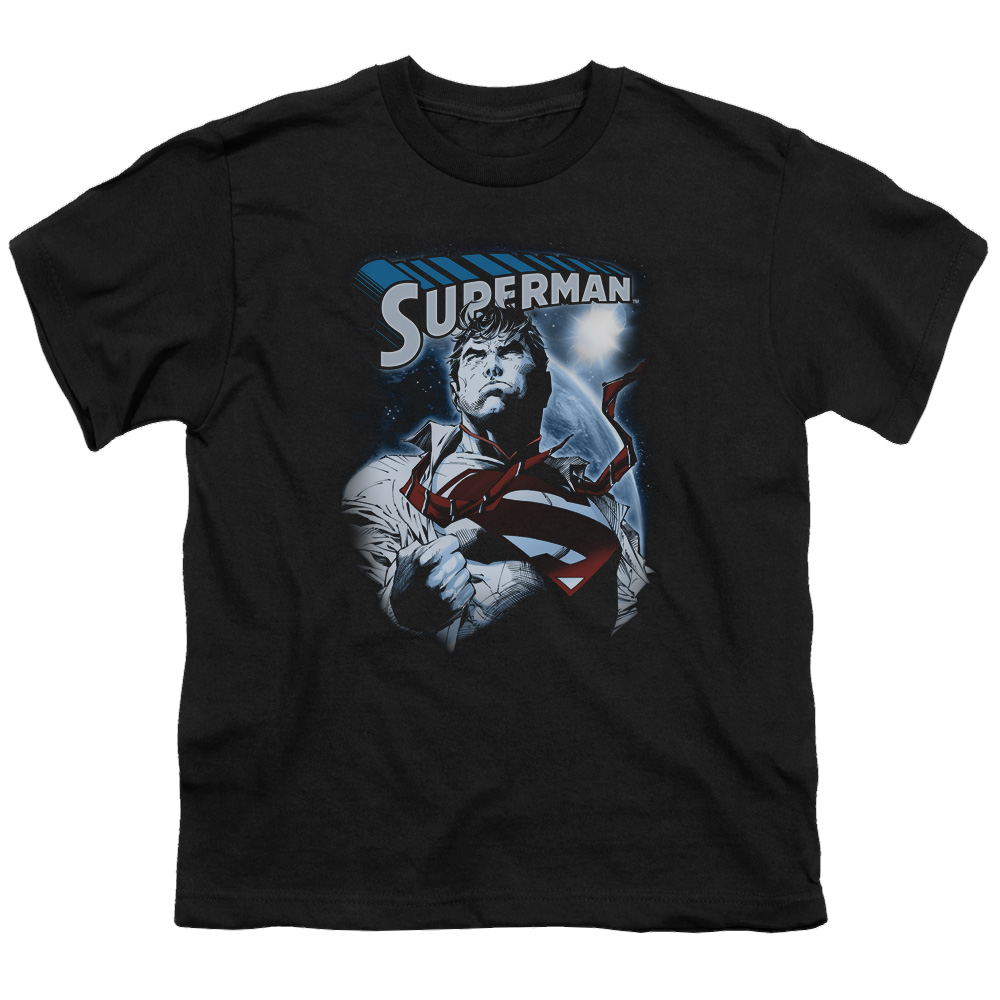 Superman Protect Earth - Youth T-Shirt Youth T-Shirt (Ages 8-12) Superman