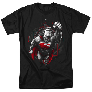 Superman Propaganda Superman - Men's Regular Fit T-Shirt Men's Regular Fit T-Shirt Superman