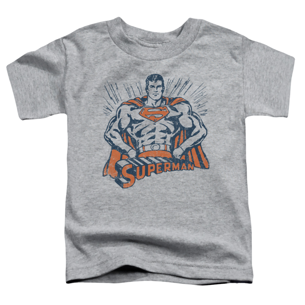 Superman Vintage Stance - Toddler T-Shirt Toddler T-Shirt Superman
