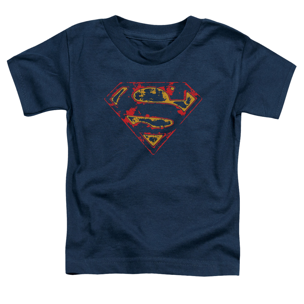 Superman Super Distressed - Toddler T-Shirt Toddler T-Shirt Superman