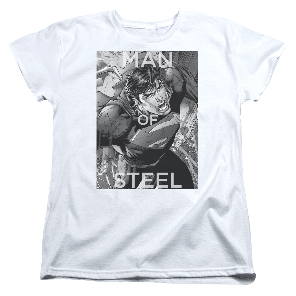 Superman Flight Of Steel - Women's T-Shirt Women's T-Shirt Superman