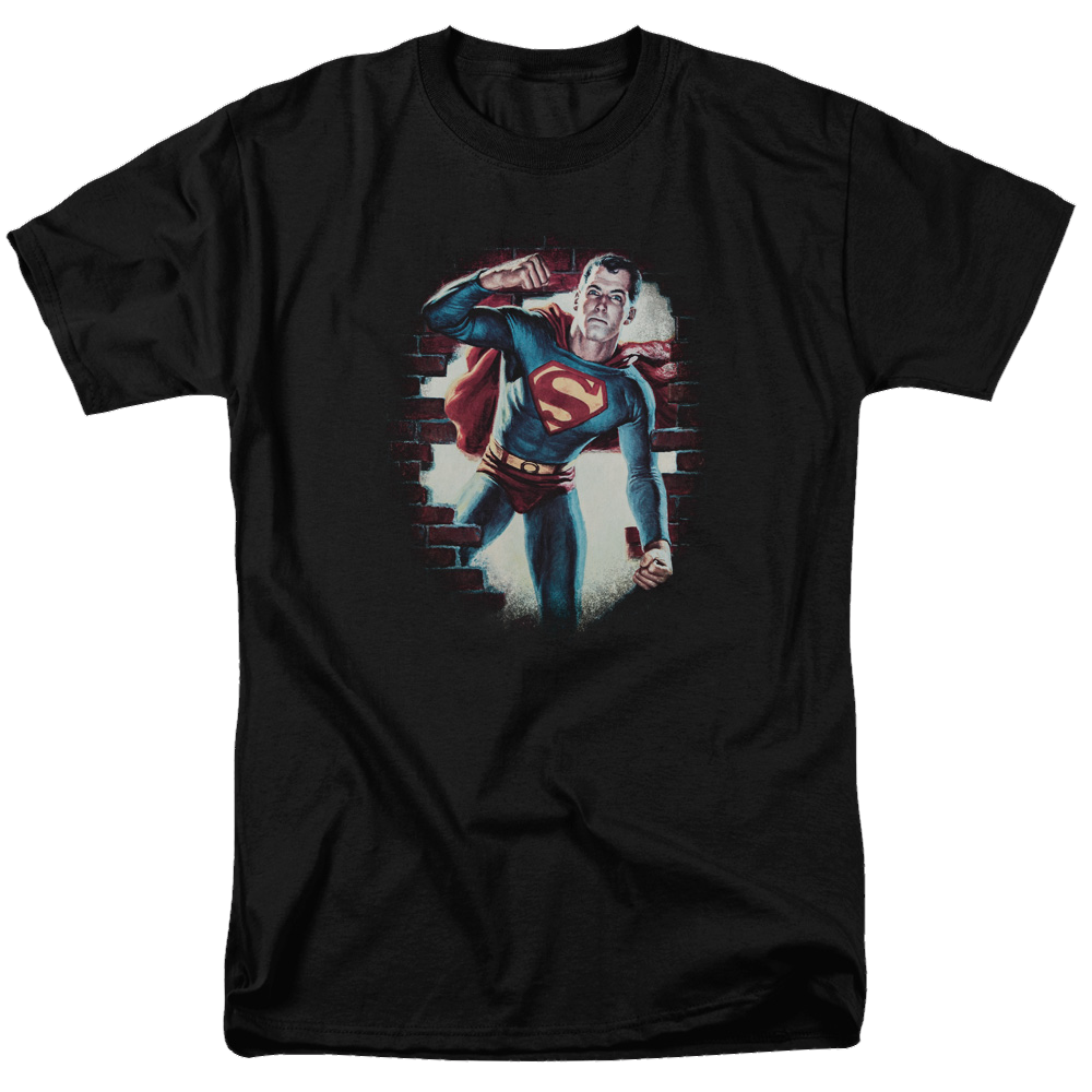 Superman Vintage Steel - Men's Regular Fit T-Shirt Men's Regular Fit T-Shirt Superman