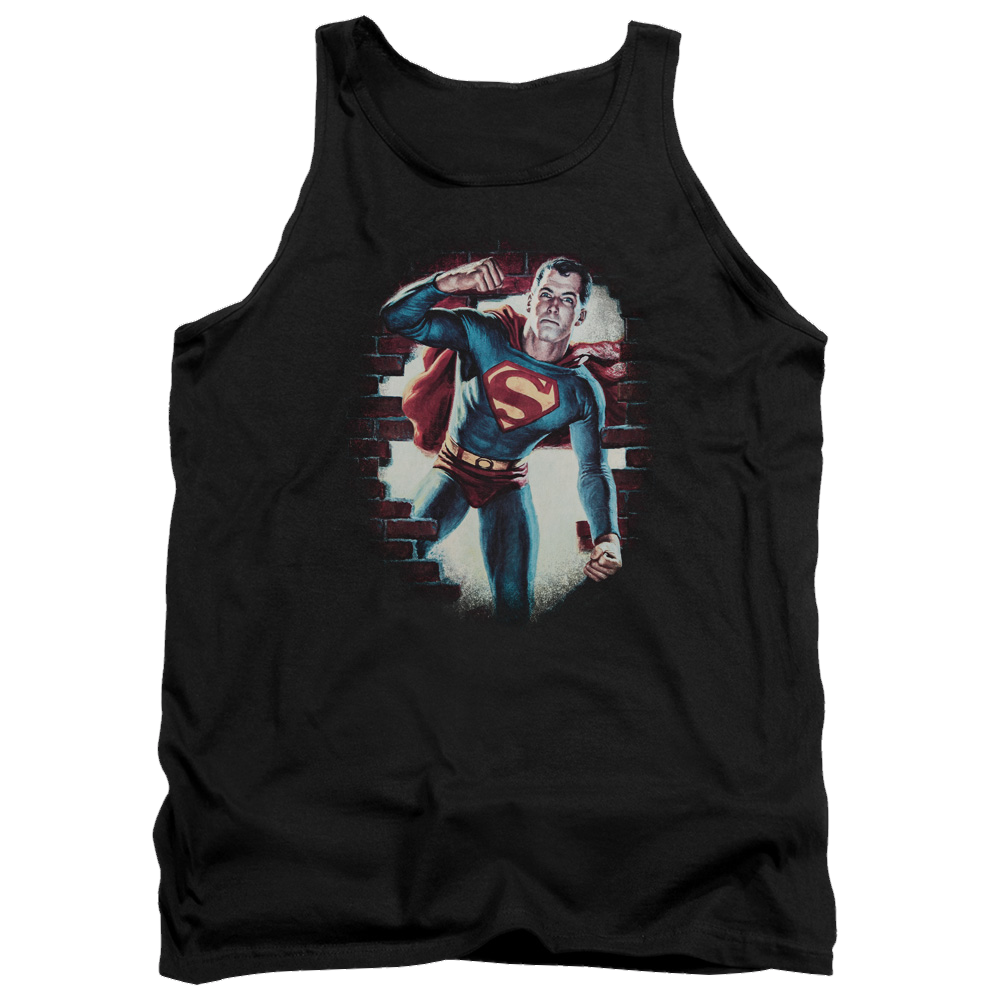 Superman Vintage Steel - Men's Tank Top Men's Tank Superman