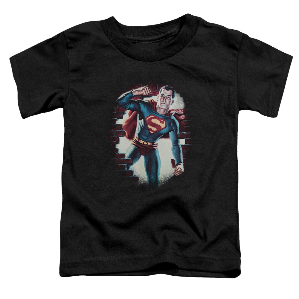 Superman Vintage Steel - Toddler T-Shirt Toddler T-Shirt Superman